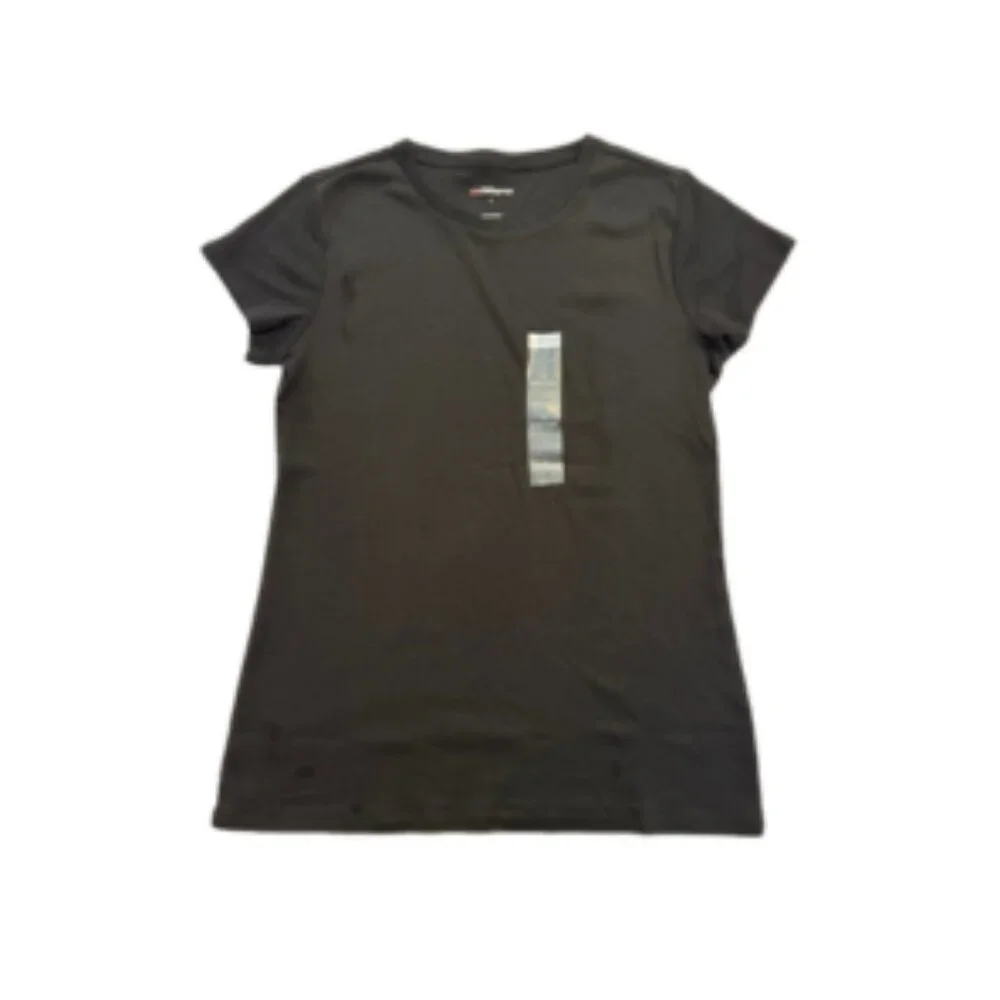 Two Liz Claiborne Tee Shirts Women's Black, Size L, Stylish & Comfortable NWT - Picture 2 of 7
